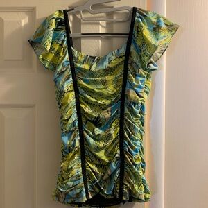 Shirt from INTERNATIONAL CONCEPTS short sleeves, stretchy…